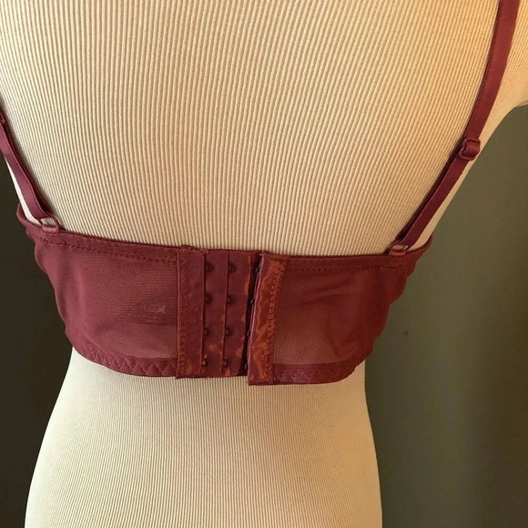 NWT Longline floral satin bra 36B - Picture 9 of 14